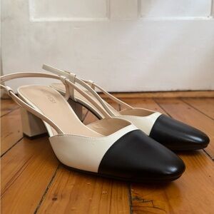 NWOT Nine West Unda Slingback Heels